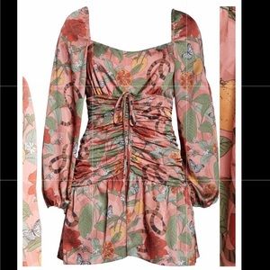 Finders Keepers Long Sleeve Mini Dress size M Very Good Condition